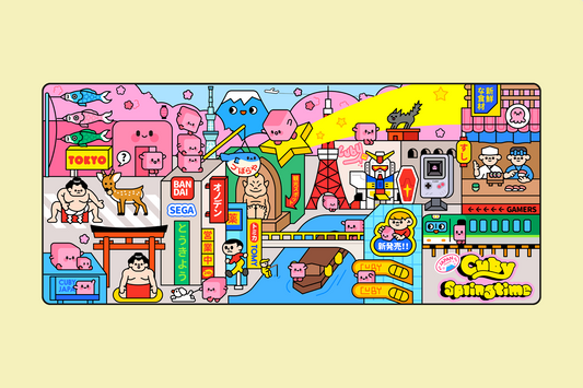 Cuby Springtime Deskmat