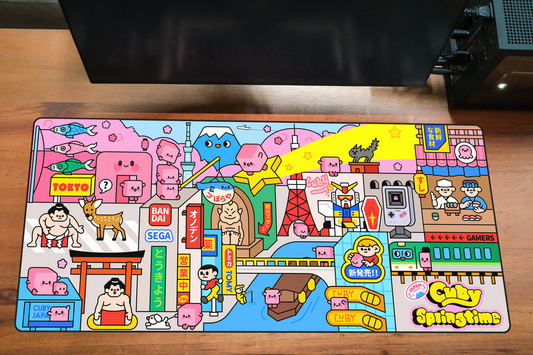 Cuby Springtime Deskmat