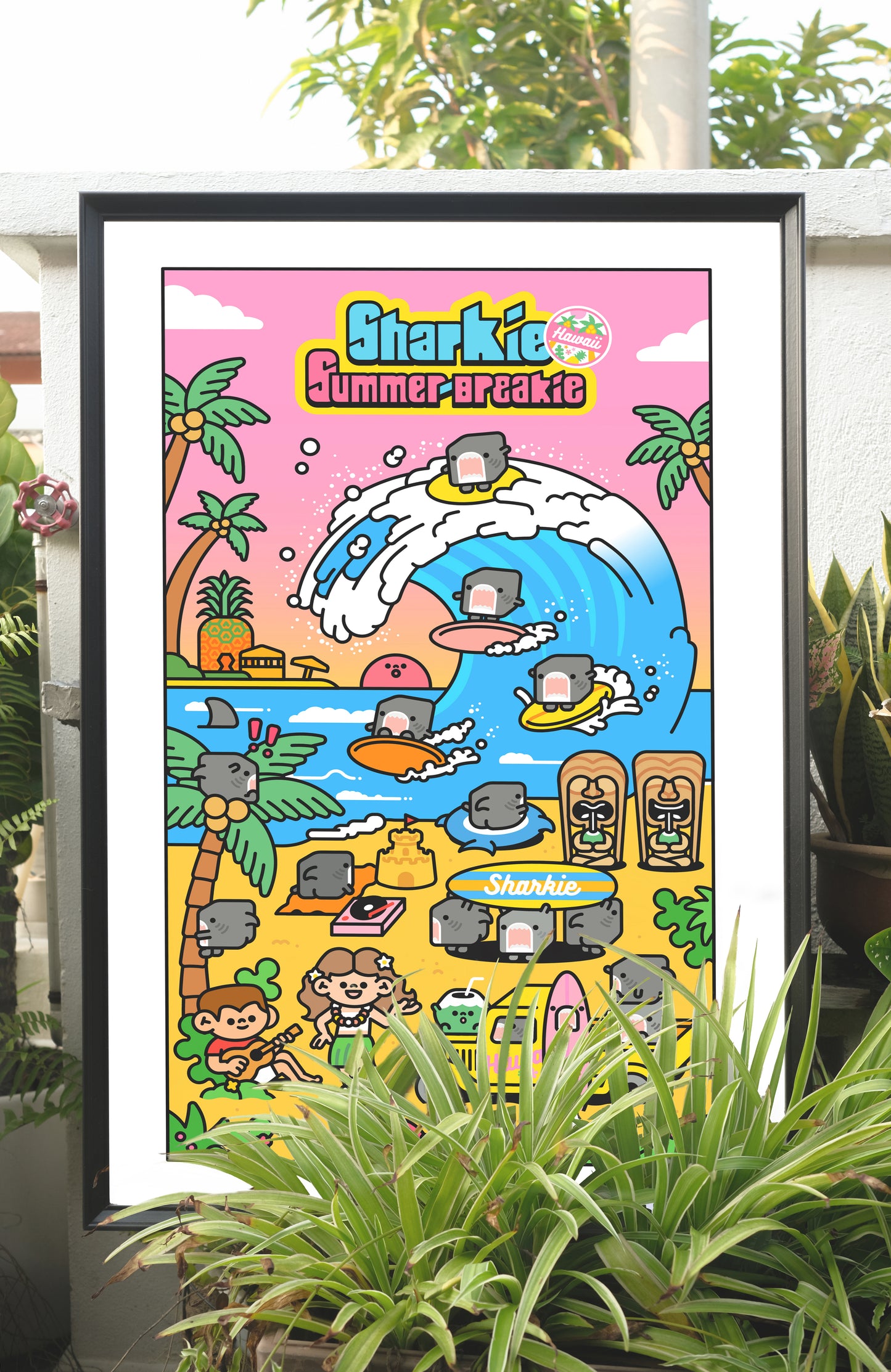 Sharkie Summerbreak Poster